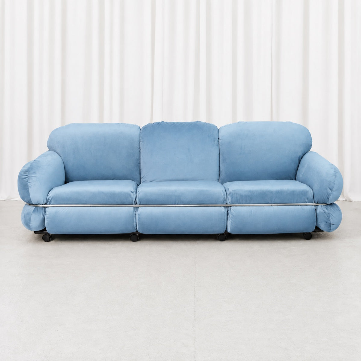 Hannibal Sofa by Isku, Designed by Kurt Hvitsjö with Custom Upholstery
