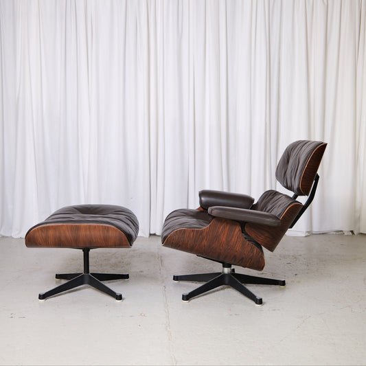 Charles & Ray Eames Lounge Chair with Ottoman