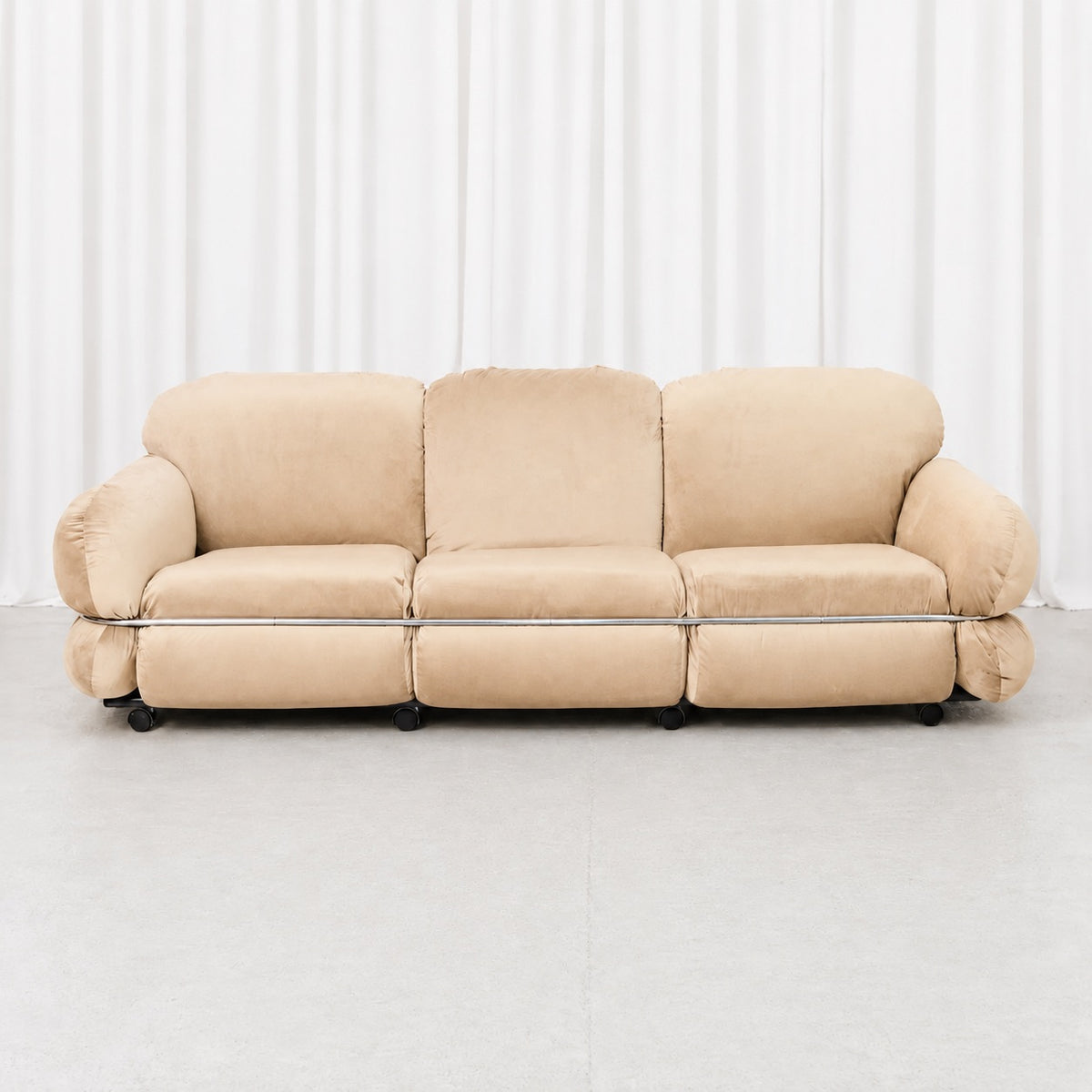 Hannibal Sofa by Isku, Designed by Kurt Hvitsjö with Custom Upholstery