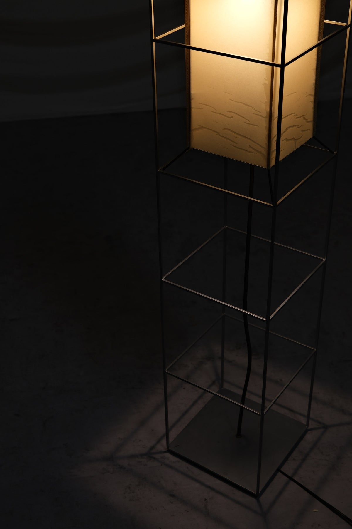 Vintage Brutalist Floor Lamps