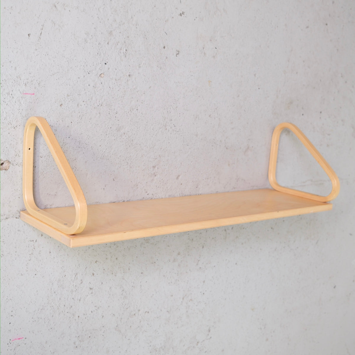 Artek Wall Shelf 112B in Birch by Alvar Aalto