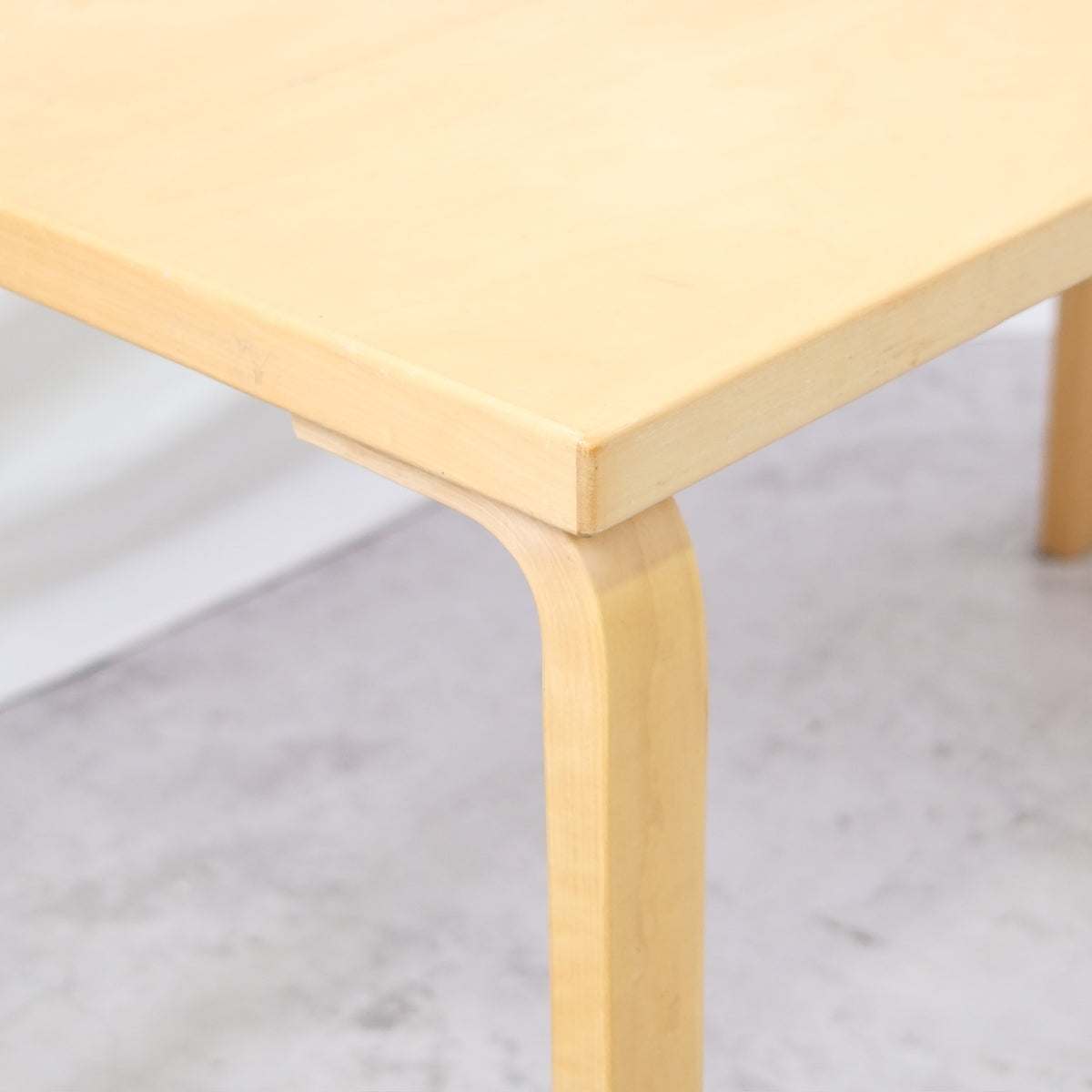 Artek bord 80A i björk, 120 x 60 cm