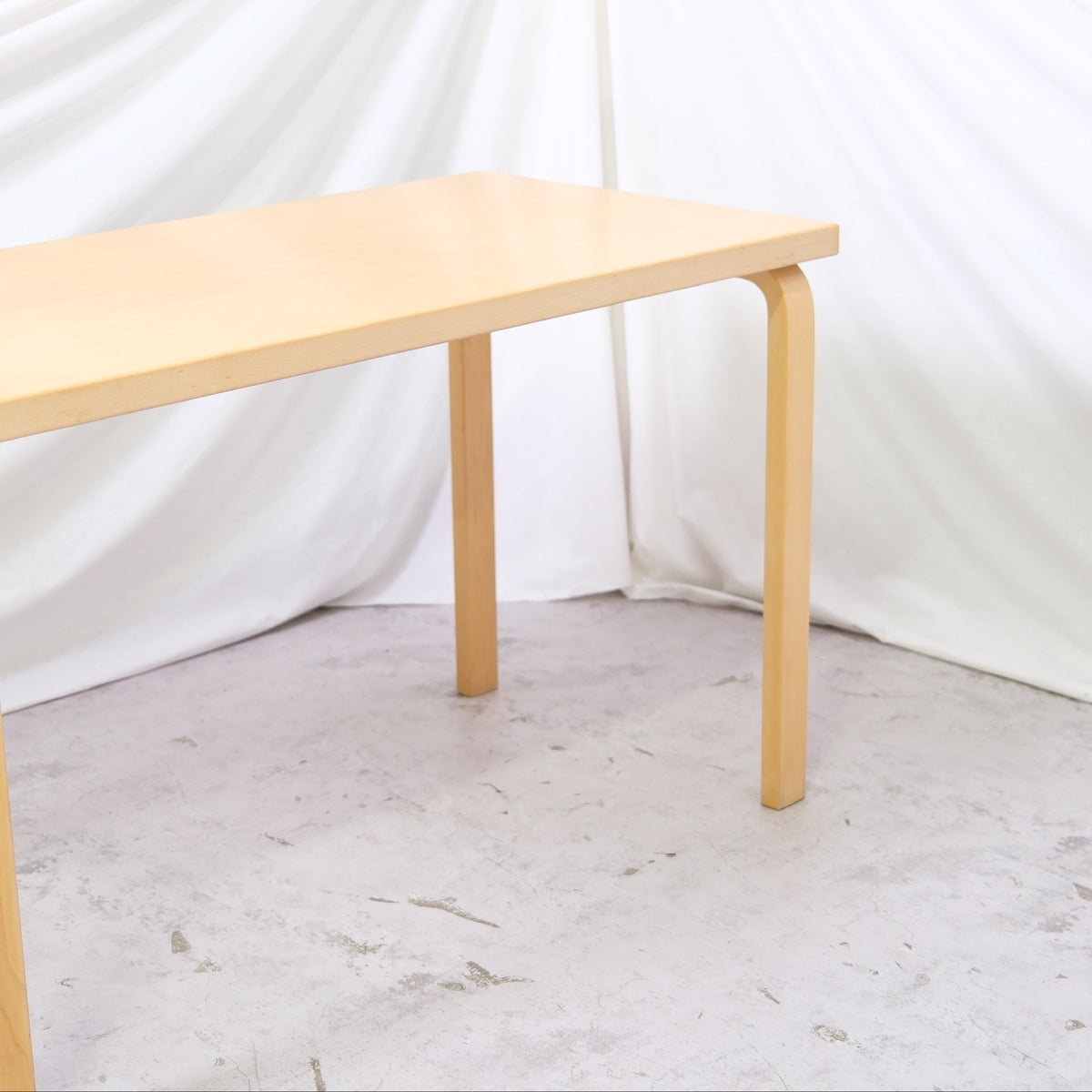 Artek bord 80A i björk, 120 x 60 cm