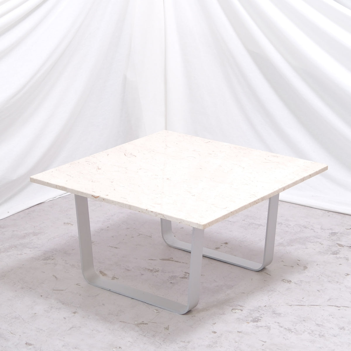 Ilmari Lappalainen – Pulkka soffbord med marmorskiva – Asko