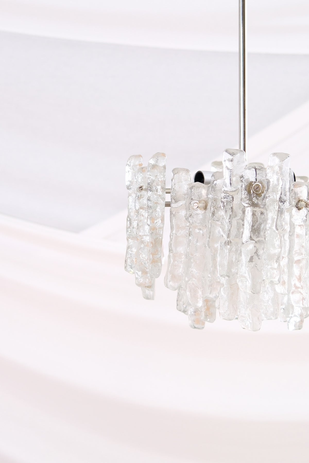 JT Kalmar Ice Block takkrona, 1960-/70-tal – Pino Interiors