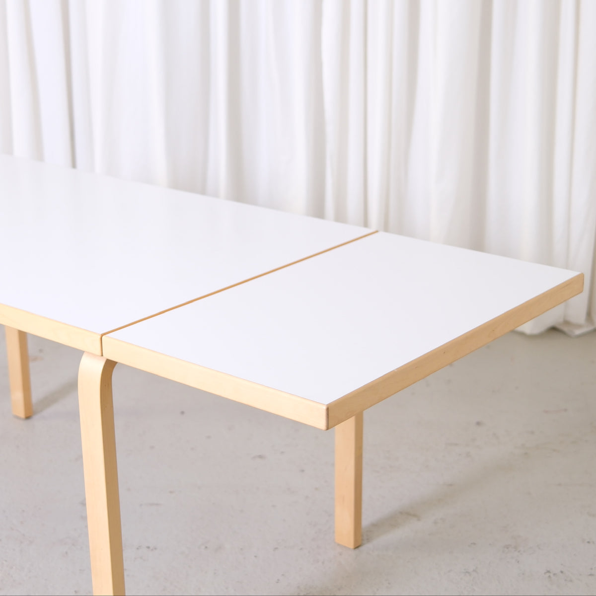 Artek Large Drop Leaf Table by Alvar Aalto