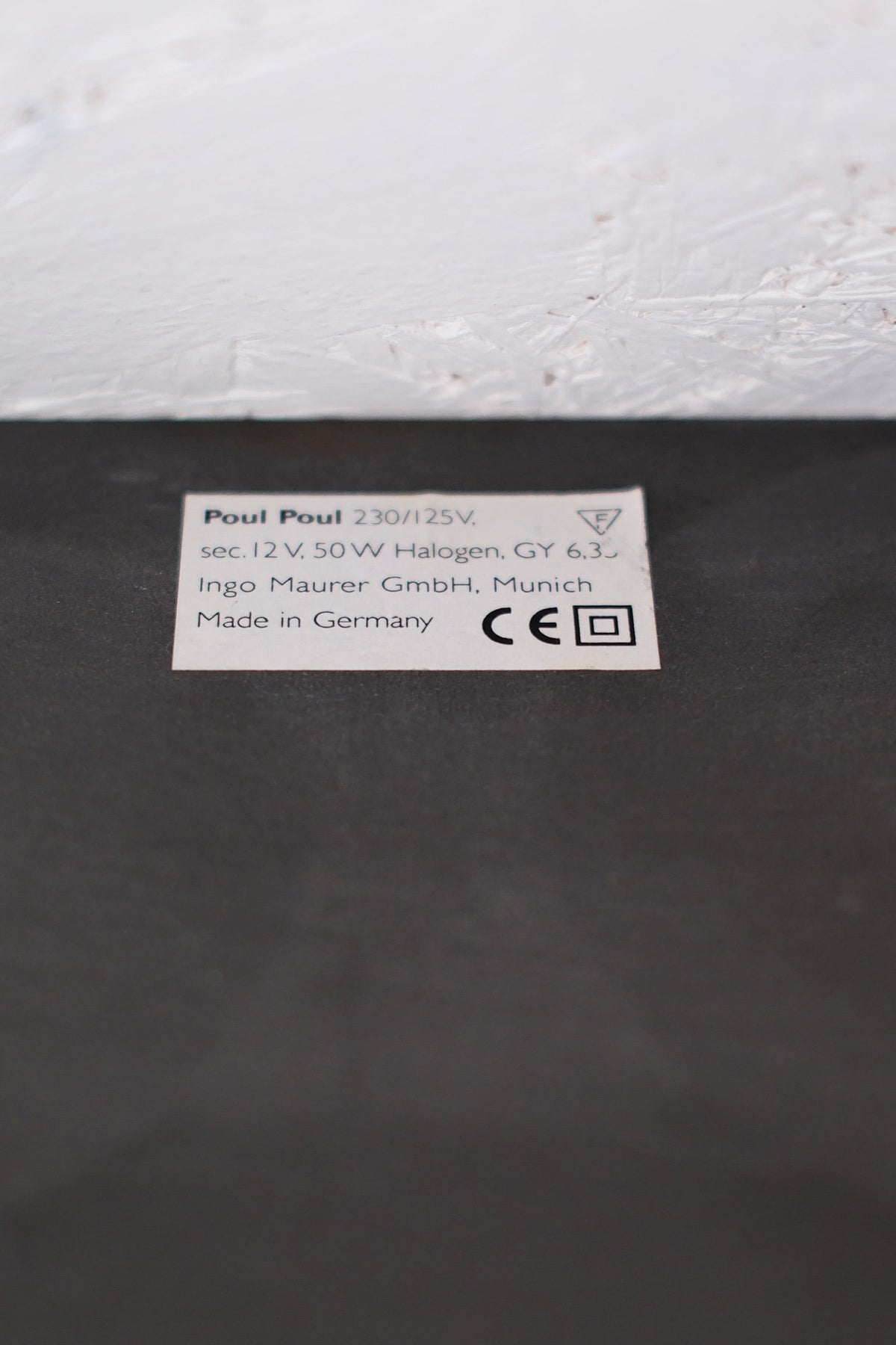 Ingo Maurer Poul Poul lampa