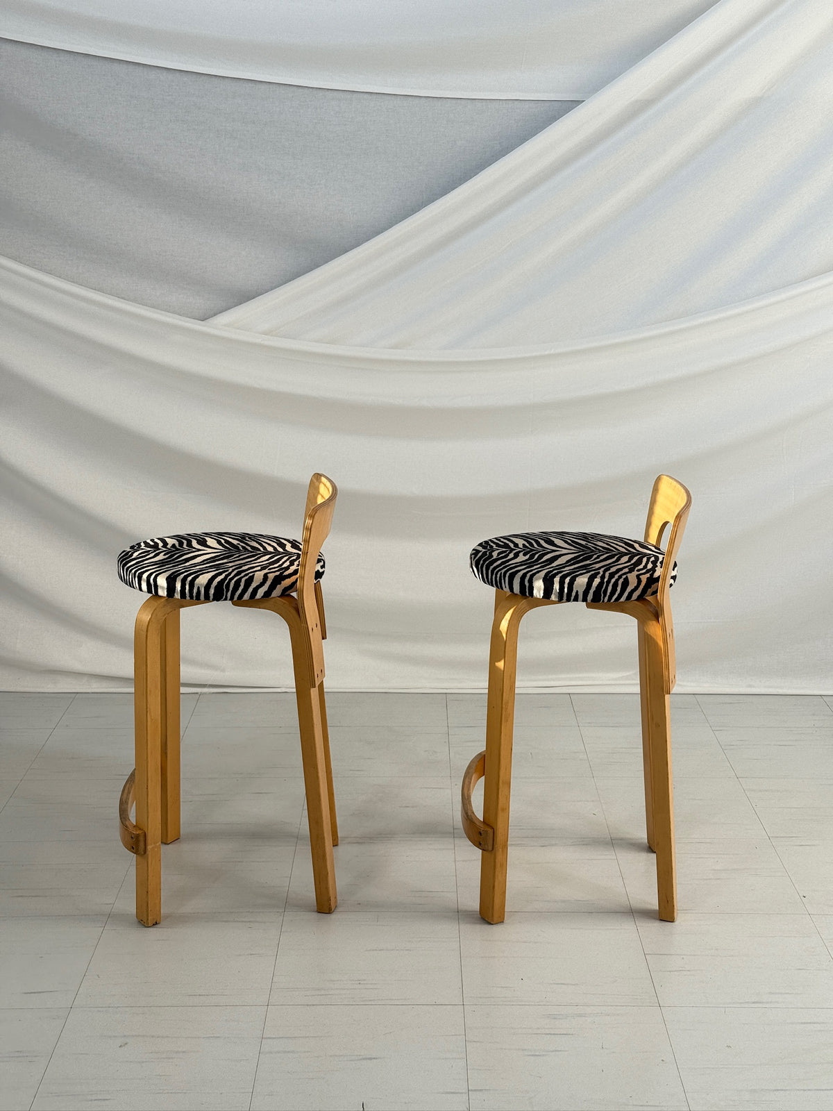 Alvar Aalto K65 stool for Artek